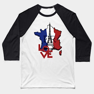 love paris Baseball T-Shirt